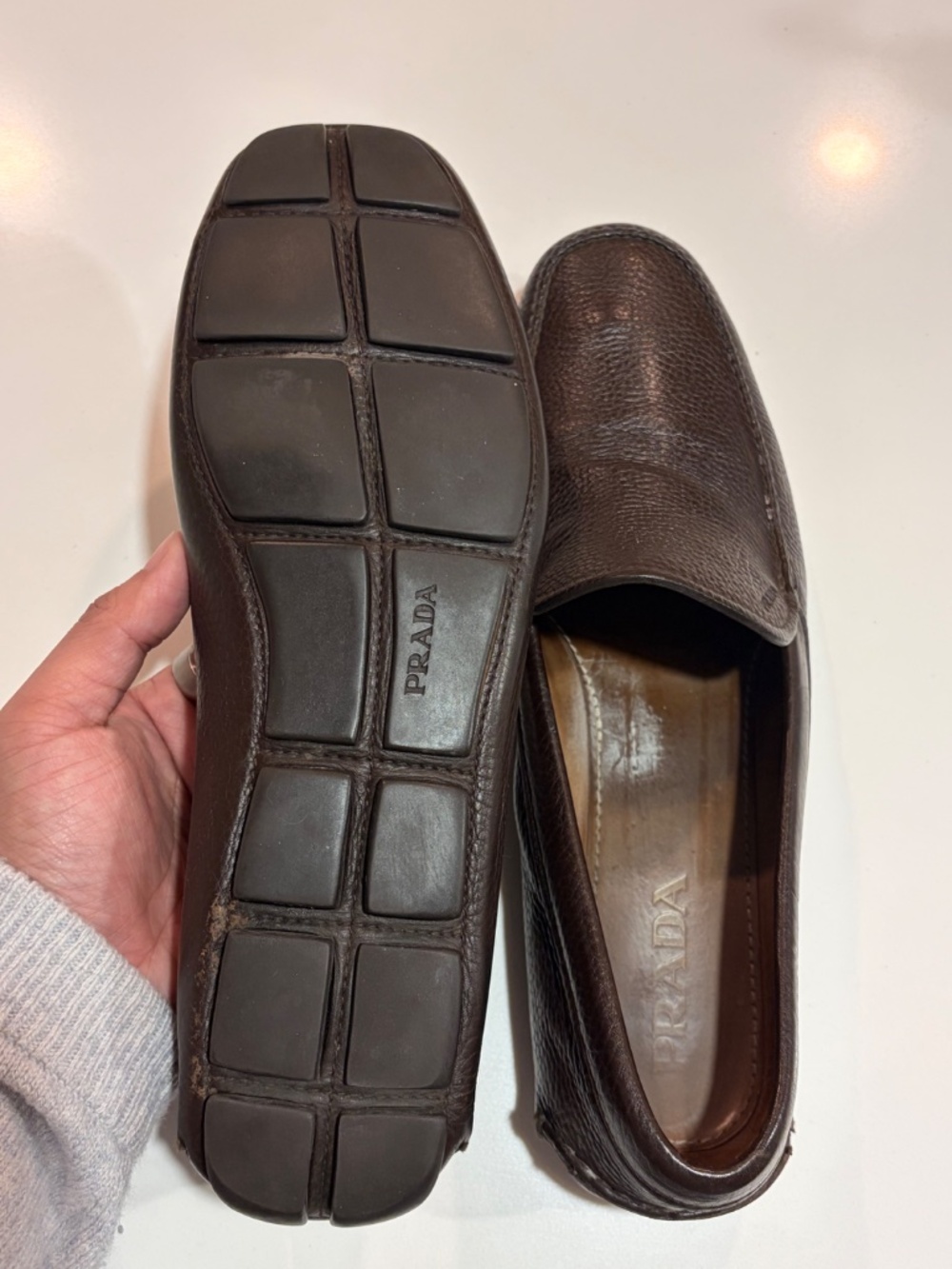 Prada Loafer/Driver Men shoes. US 10 New- Never worn - Picture 4 of 10